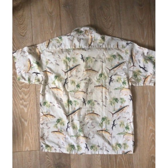Guy Harvey Button Down Shirt Hawaiian Fish - Picture 4 of 7